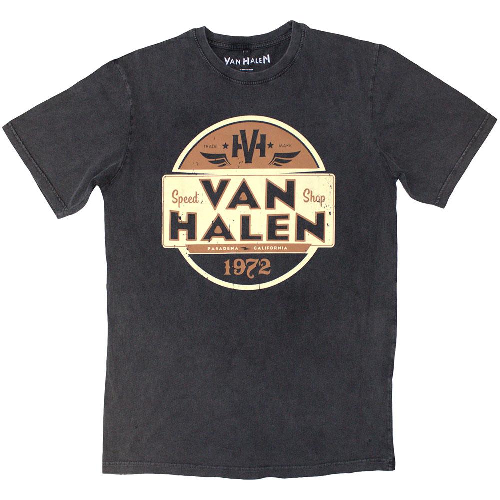 Van Halen - Speed Shop Heren Tshirt - Grijs